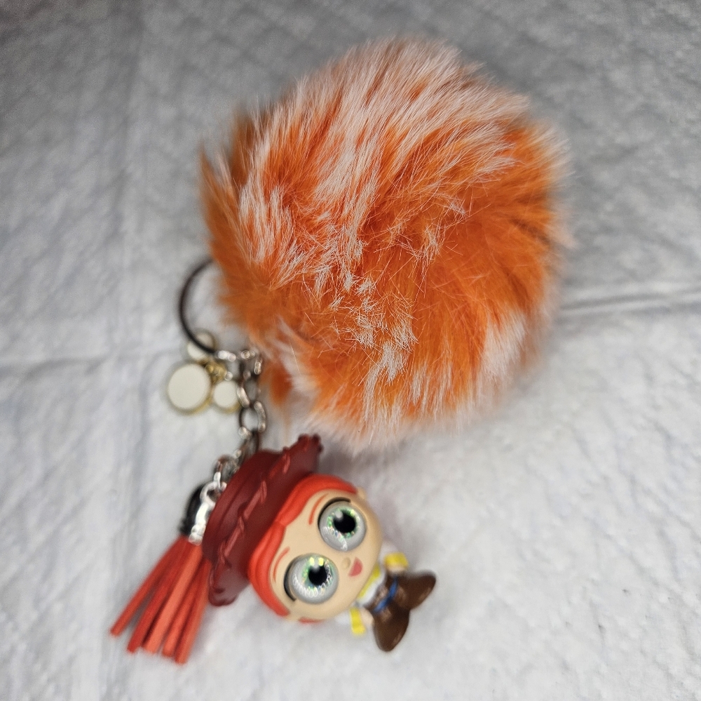 🔥Disney Doorable Jesse Toy‎ Story Bag Purse Charm Keychain